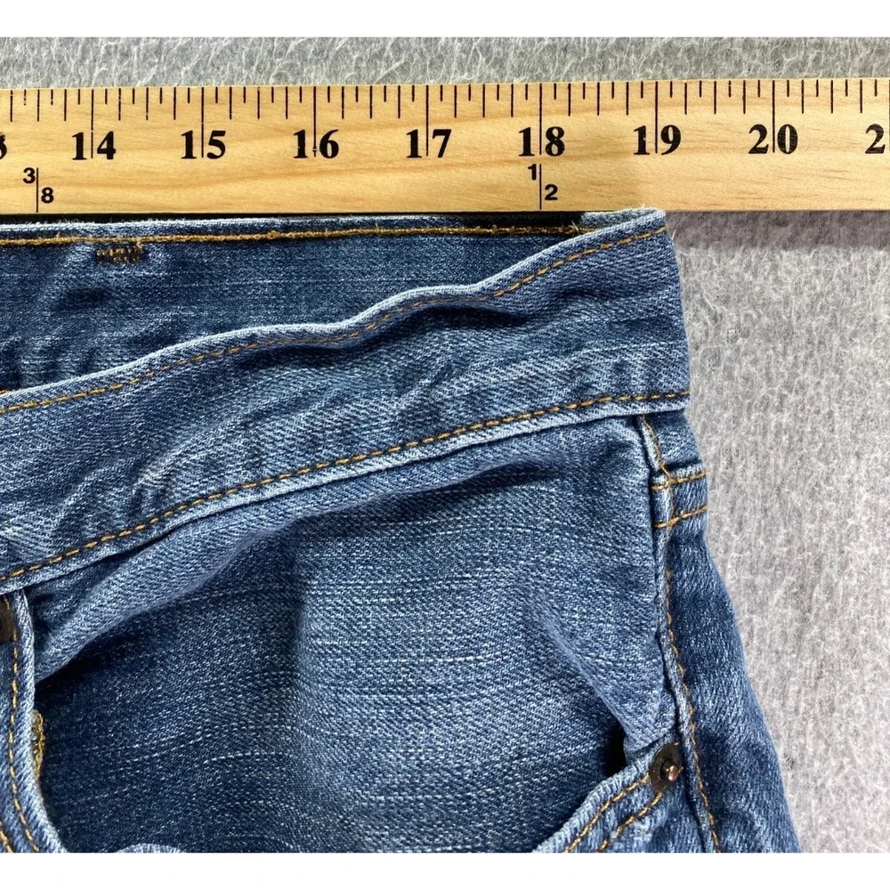 Levis 559 Jeans Men 38x30 Blue Med‎ Wash Relaxed Straight Whiskering City Preppy